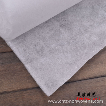 Nonwoven interlining embroidery backing interlining